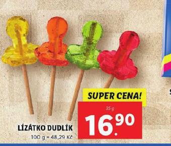 Lidl Lízátko dudlík nabídka