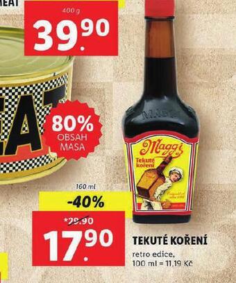 Lidl Maggi tekuté koření nabídka