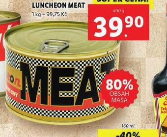 Lidl Luncheon meat nabídka