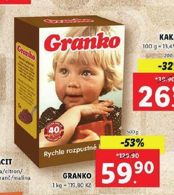 Lidl Granko nabídka