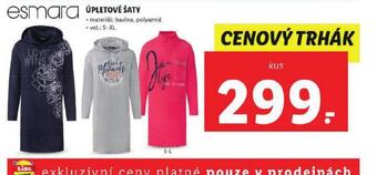 Lidl Úpletové šaty nabídka