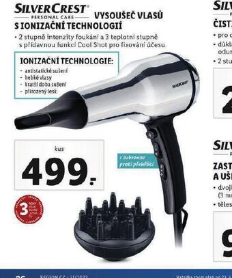 Lidl Vysoušeč vlasů s ionizační technologií nabídka