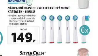 Lidl Náhradní hlavice pro elektrický zubní kartáček nabídka