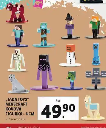 Jada toyas minecraft kovová figurka