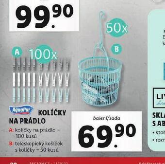 Lidl Kolíčky na prádlo nabídka