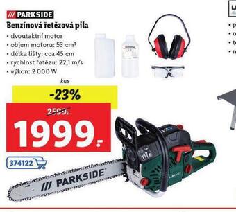 Lidl Benzínová řetězová pila nabídka