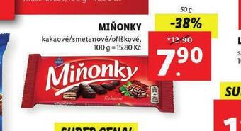 Lidl Miňonky nabídka