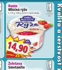 Norma Kunín mléčná rýže nabídka