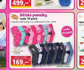 Norma Dětské ponožky nabídka