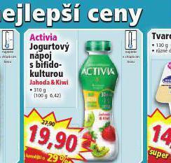 Norma Activia jogurtový nápoj nabídka
