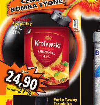 Norma Krolewski sýr plátky nabídka