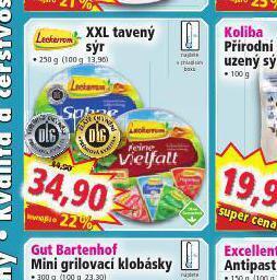 Norma Xxl tavený sýr nabídka