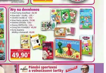 Norma Hry na dovolenou nabídka
