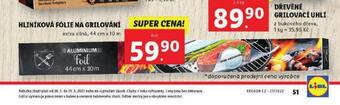 Lidl Hliníková fólie na grilování nabídka