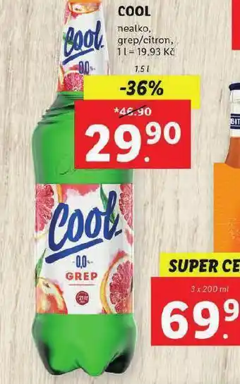 Lidl Cool nealko nabídka