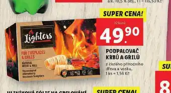 Lidl Podpalovač krbů a grilů nabídka