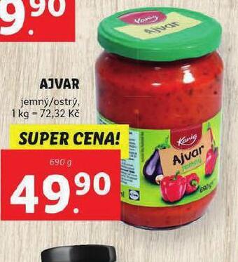 Lidl Ajvar nabídka