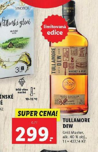 Lidl Tullamore dew 40% nabídka