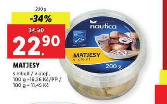 Lidl Matjesy nabídka