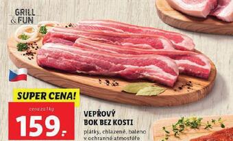 Lidl Vepřový bok bez kosti nabídka