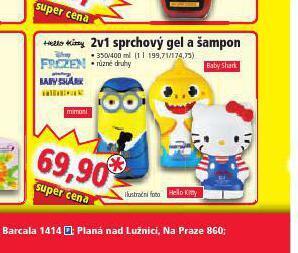 Norma 2v1 sprchový gel a šampon nabídka