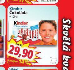 Norma Kinder čokoláda nabídka