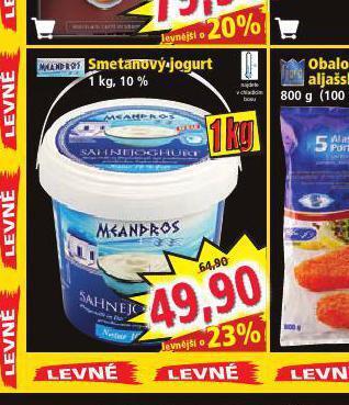 Norma Smetanový jogurt nabídka