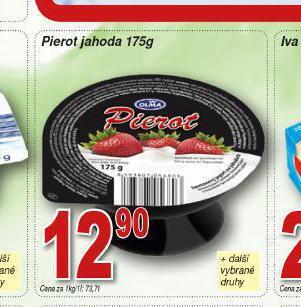 Lidl Pierot jahoda nabídka