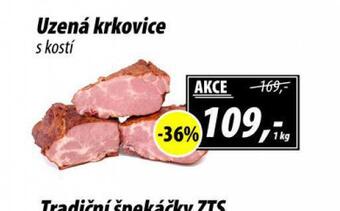 ZEMAN Uzená krkovice s kostí nabídka