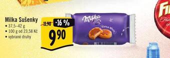 Milka sušenky