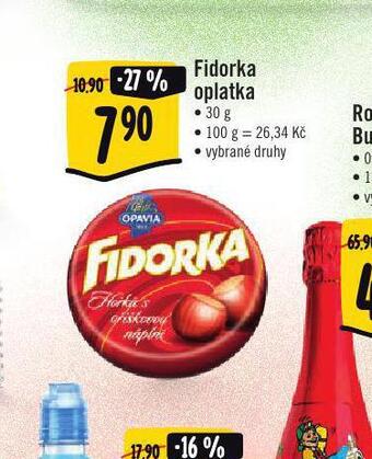 Fidorka oplatka