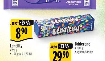 Jip Lentilky nabídka