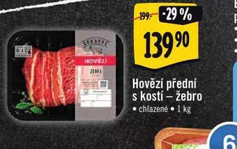 Jip Hovězí přední s kostí - žebro nabídka