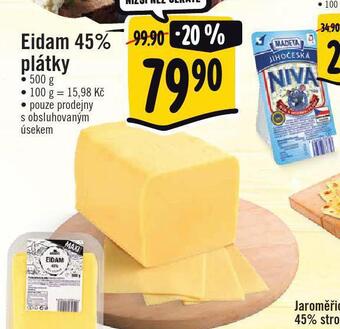 Jip Eidam 45% plátky nabídka
