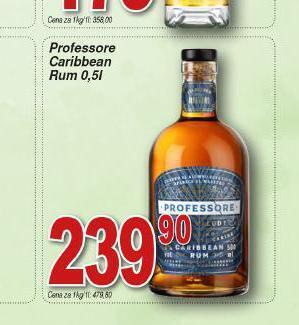 Lidl Professore caribbean rum nabídka