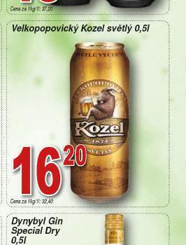 Lidl Pivo velkopopovický kozel 10 nabídka