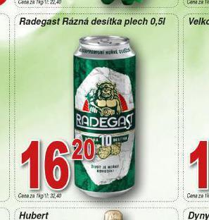 Lidl Pivo radegast rázná 10 nabídka