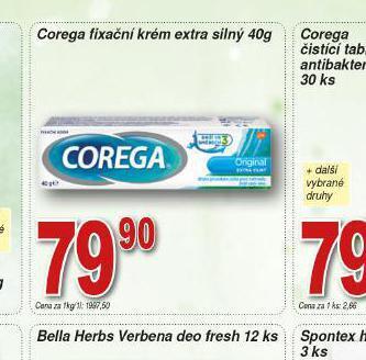 Lidl Corega fixační krém nabídka