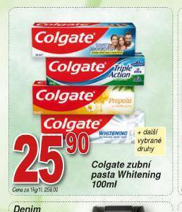 Lidl Colgate zubní pasta nabídka
