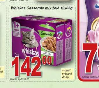 Lidl Whiskas casserole mix želé nabídka