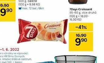 Tesco 7days croissant nabídka
