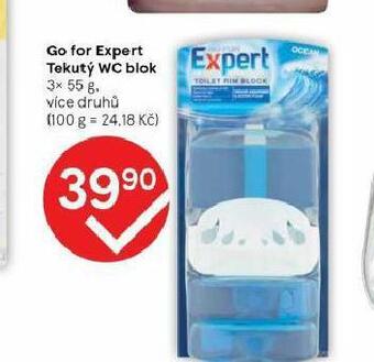 Tesco Go for expert tekutý wc blok nabídka