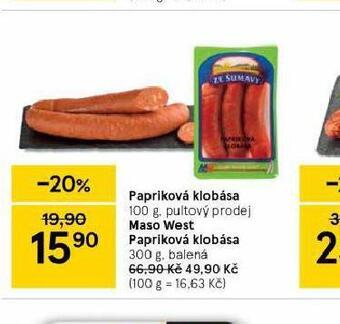 Papriková klobása