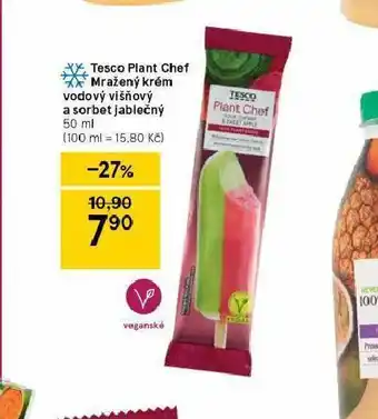 Tesco Tesco plant chef mražený krém nabídka