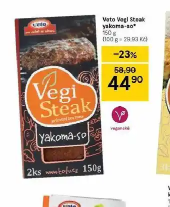 Veto vegi steak yakomo-so
