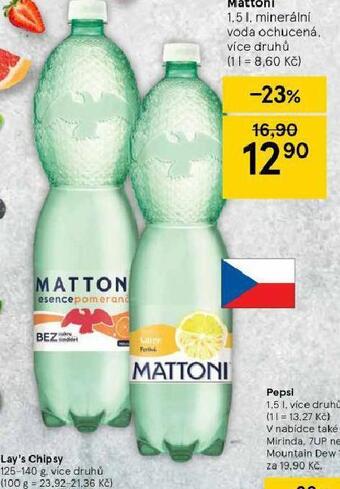 Tesco Mattoni ochucená nabídka