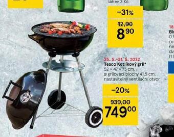 Tesco Tesco kotlíkový gril nabídka