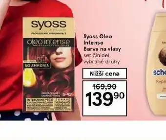 Tesco Syoss oleo intense barva na vlasy nabídka