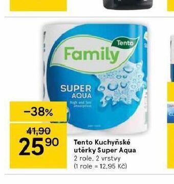 Tesco Tento kuchyňské utěrky nabídka