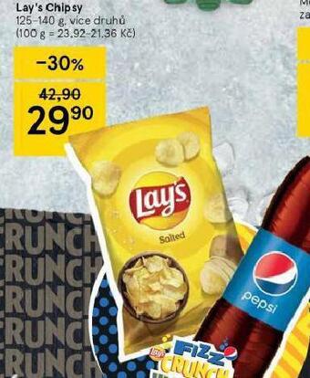 Tesco Lay´s chipsy nabídka